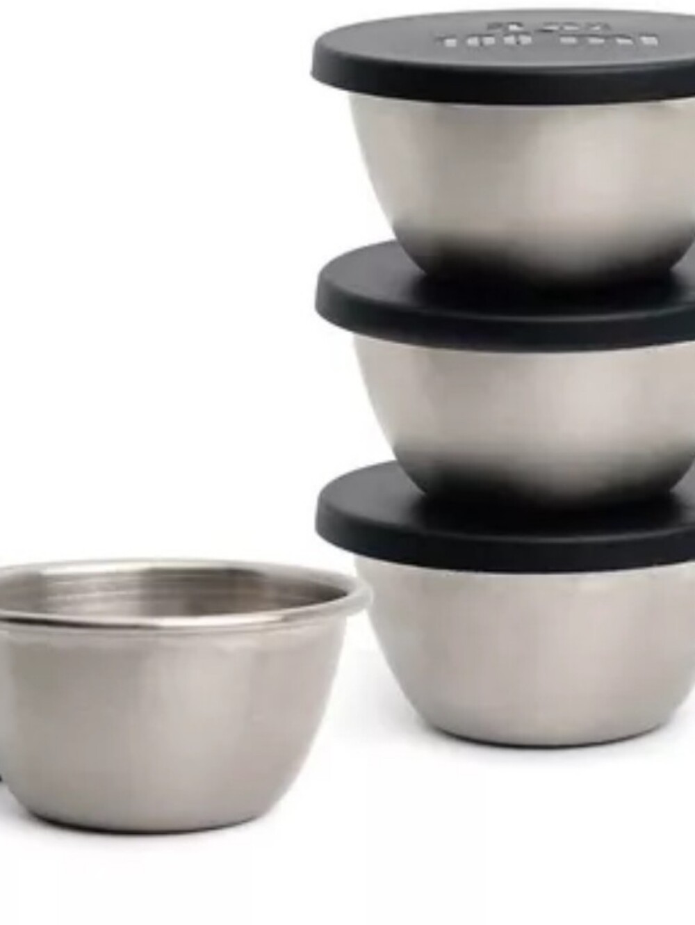 Cuisinart Set Of 4 Prep Bowls w/Lids
